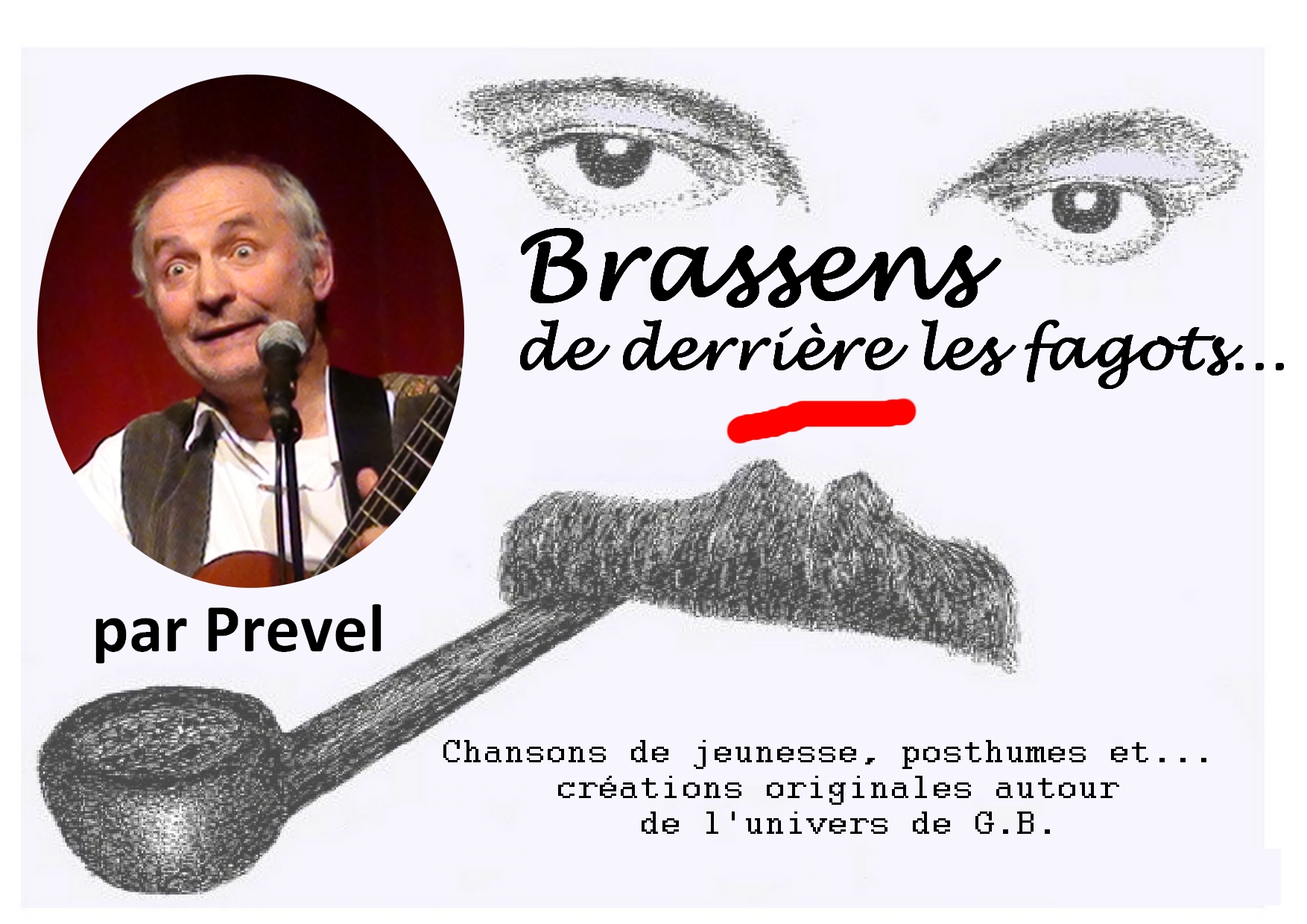 24-02 Brassens de derrière les fagots (Affichette)